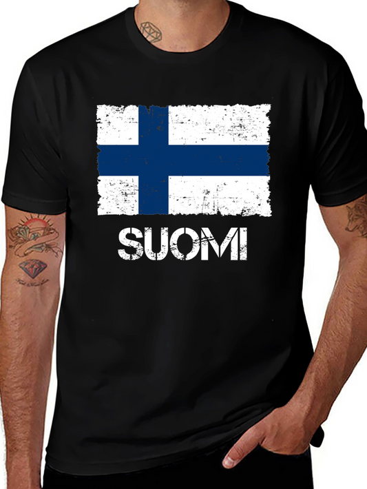 Finland Flag T-Shirt - Suomi Pride Tee