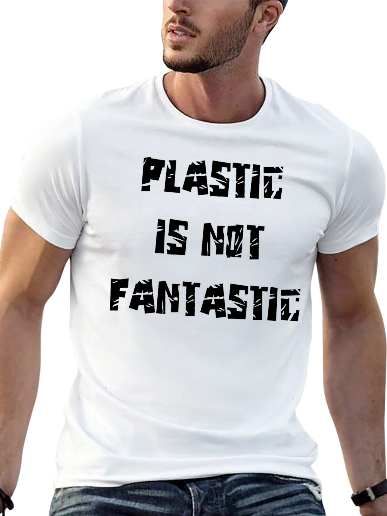 Plastic Is Not Fantastic Graphic Tee