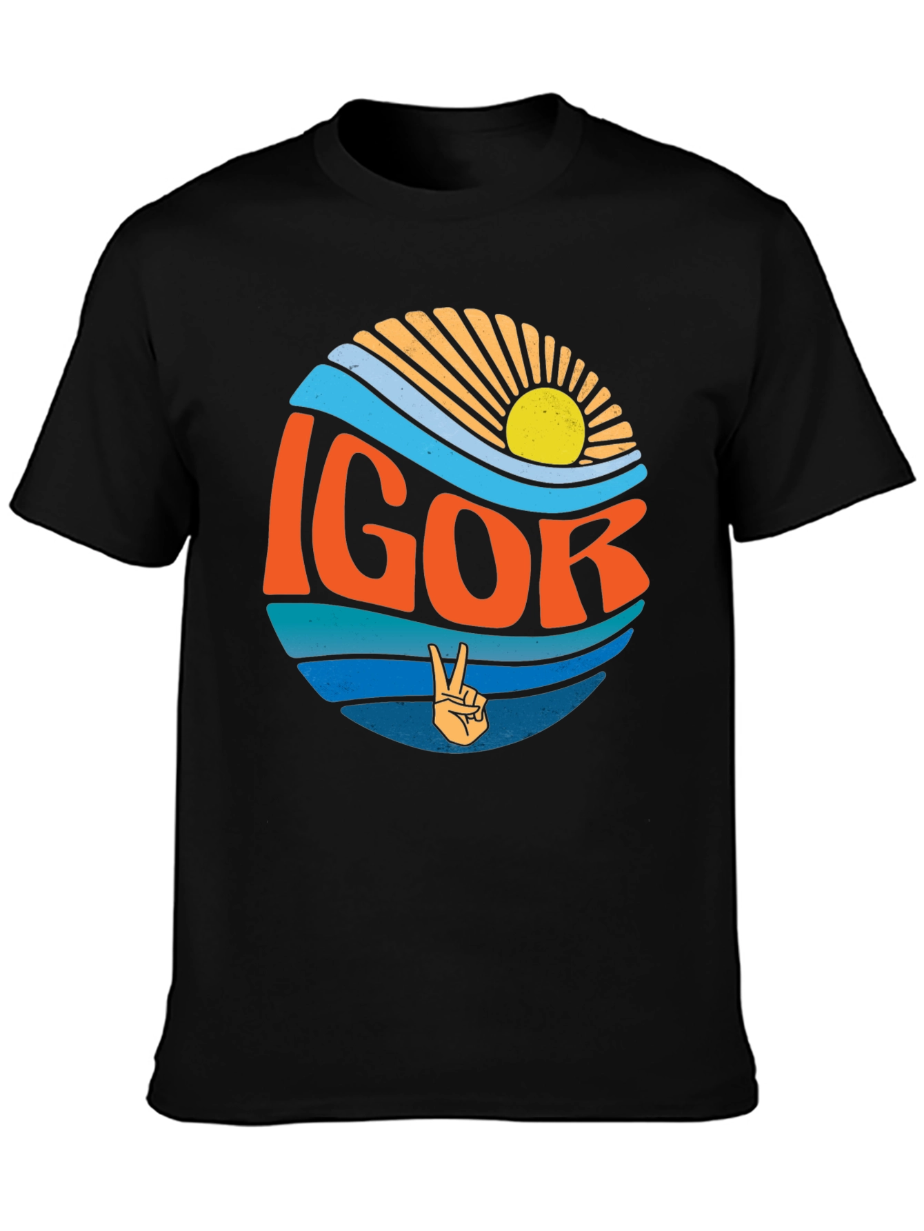 Retro IGOR Graphic Tee - Stylish Summer Shirt