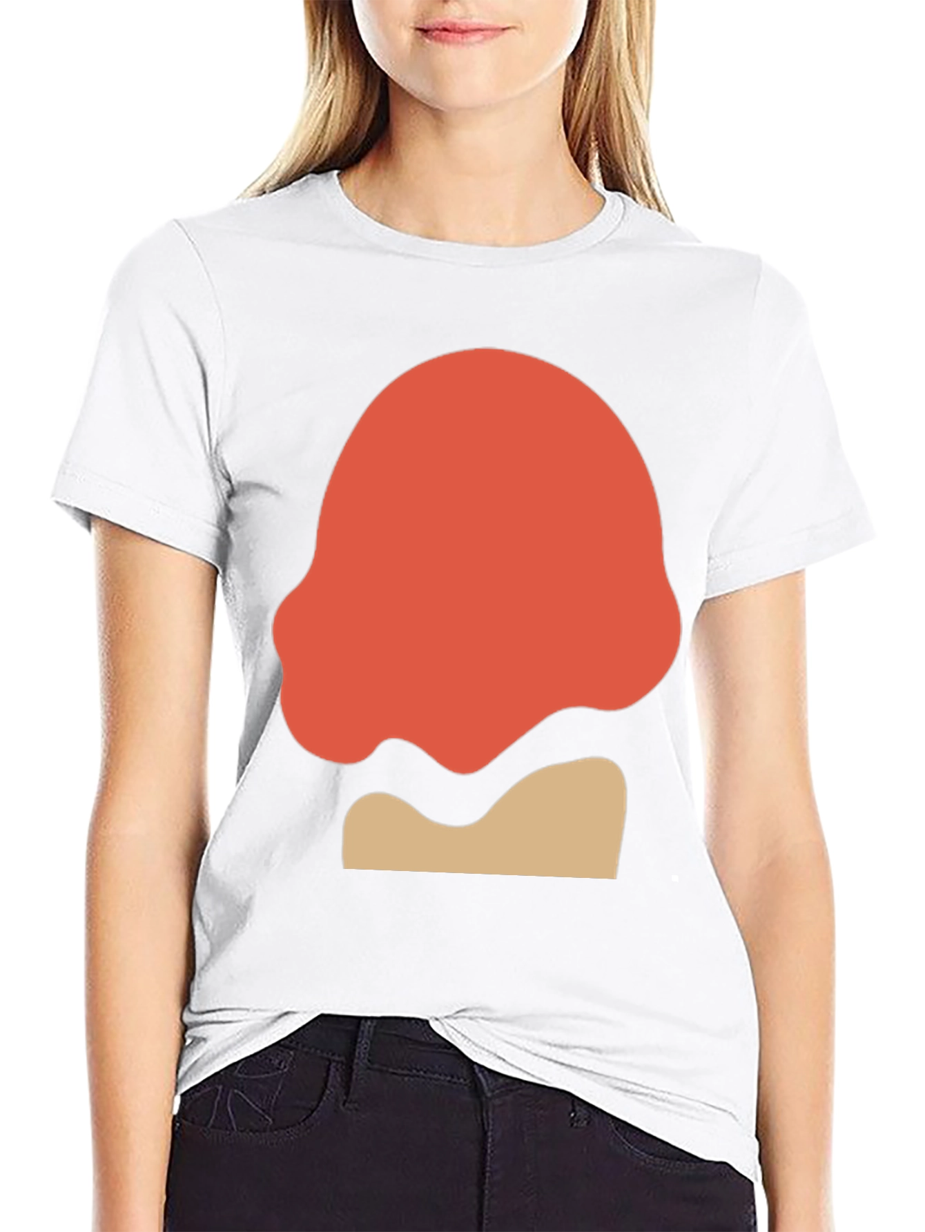Abstract Graphic Tee - Modern Art Shirt