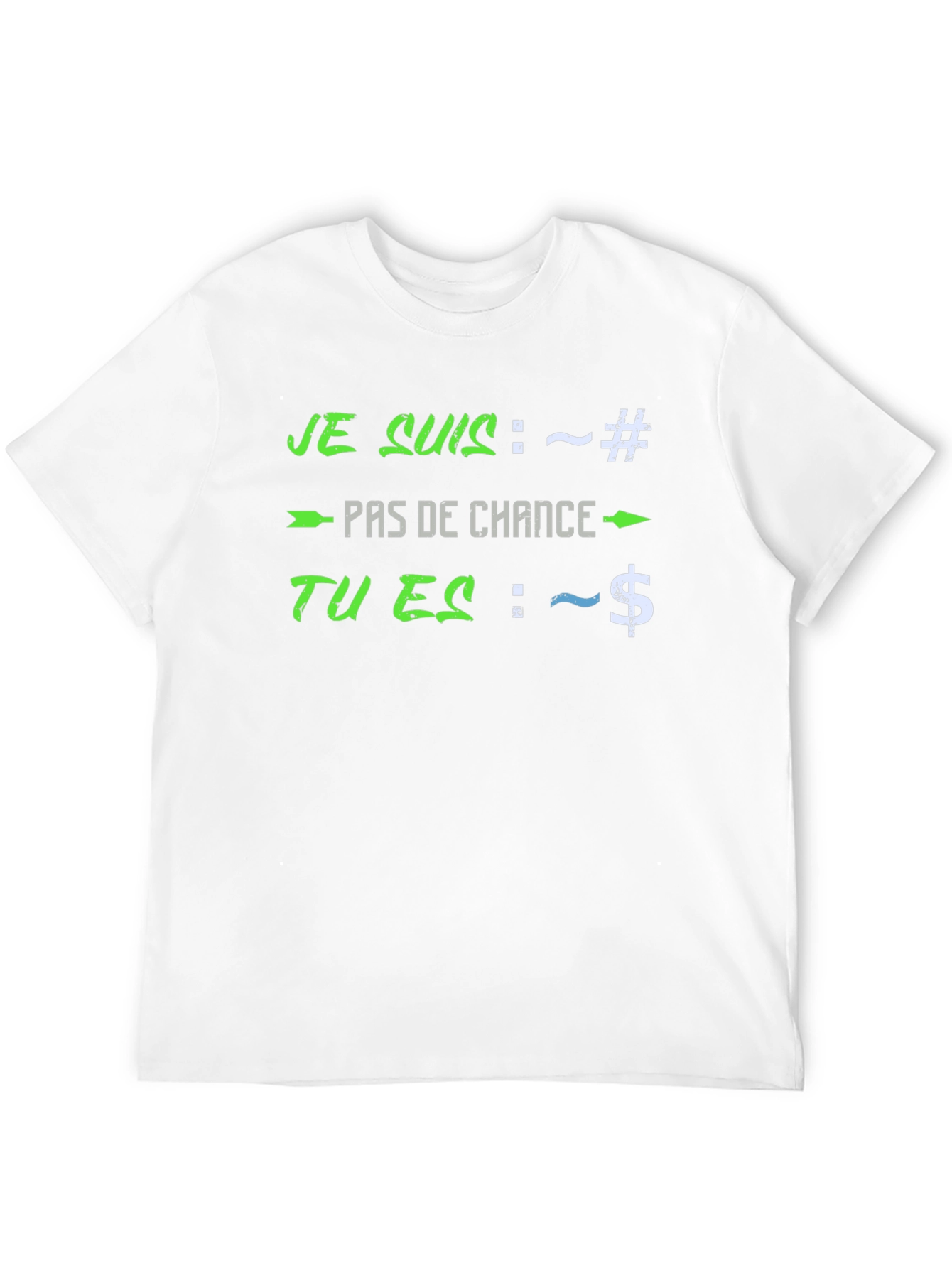 Humorous Slogan T-Shirt - Black