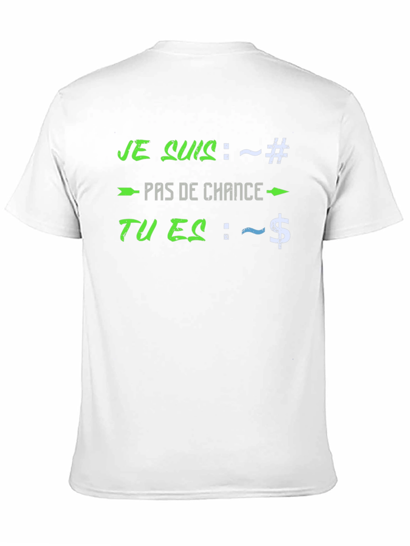 Humorous Slogan T-Shirt - Black