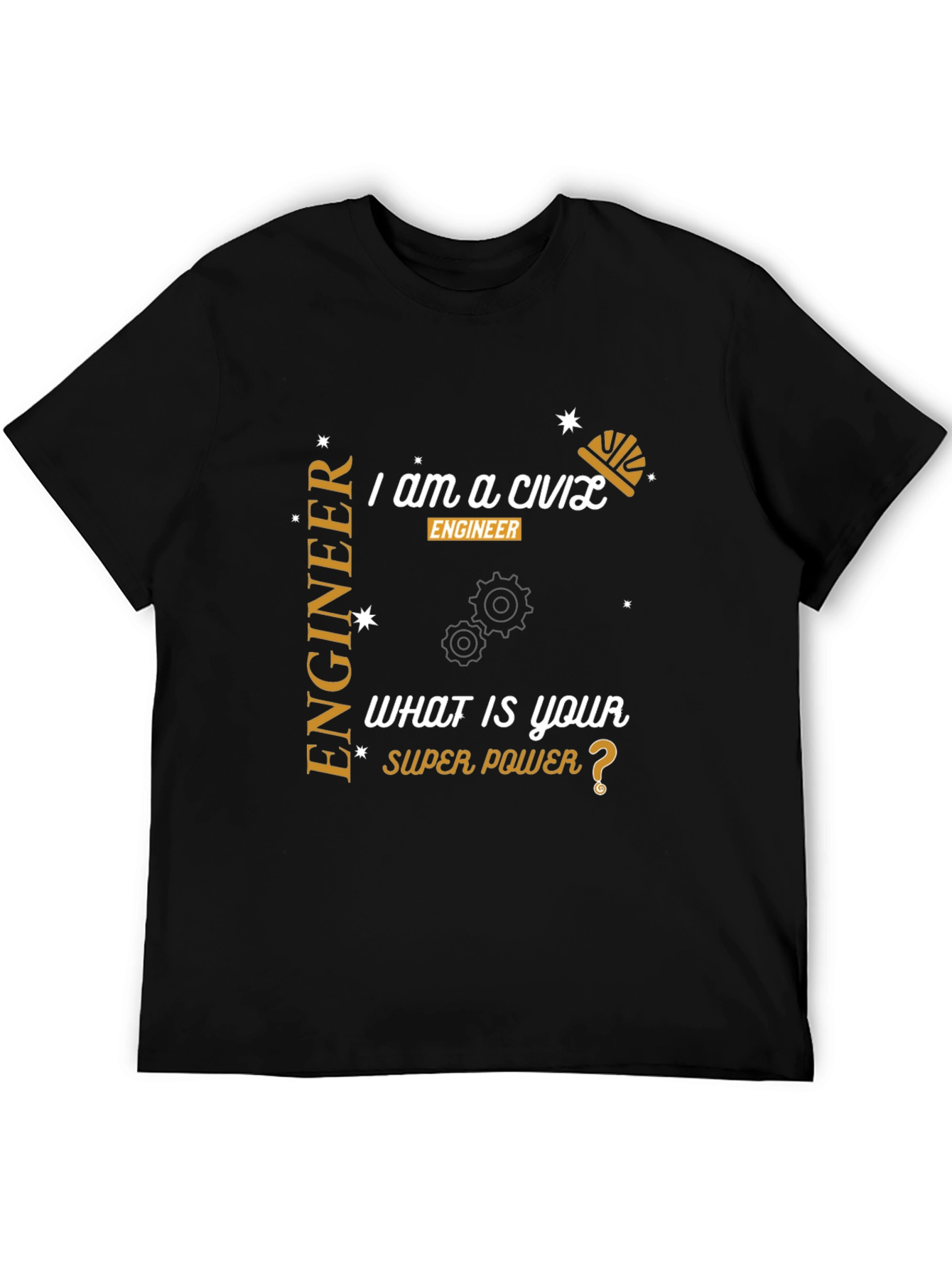 Civil Engineer Super Power T-Shirt