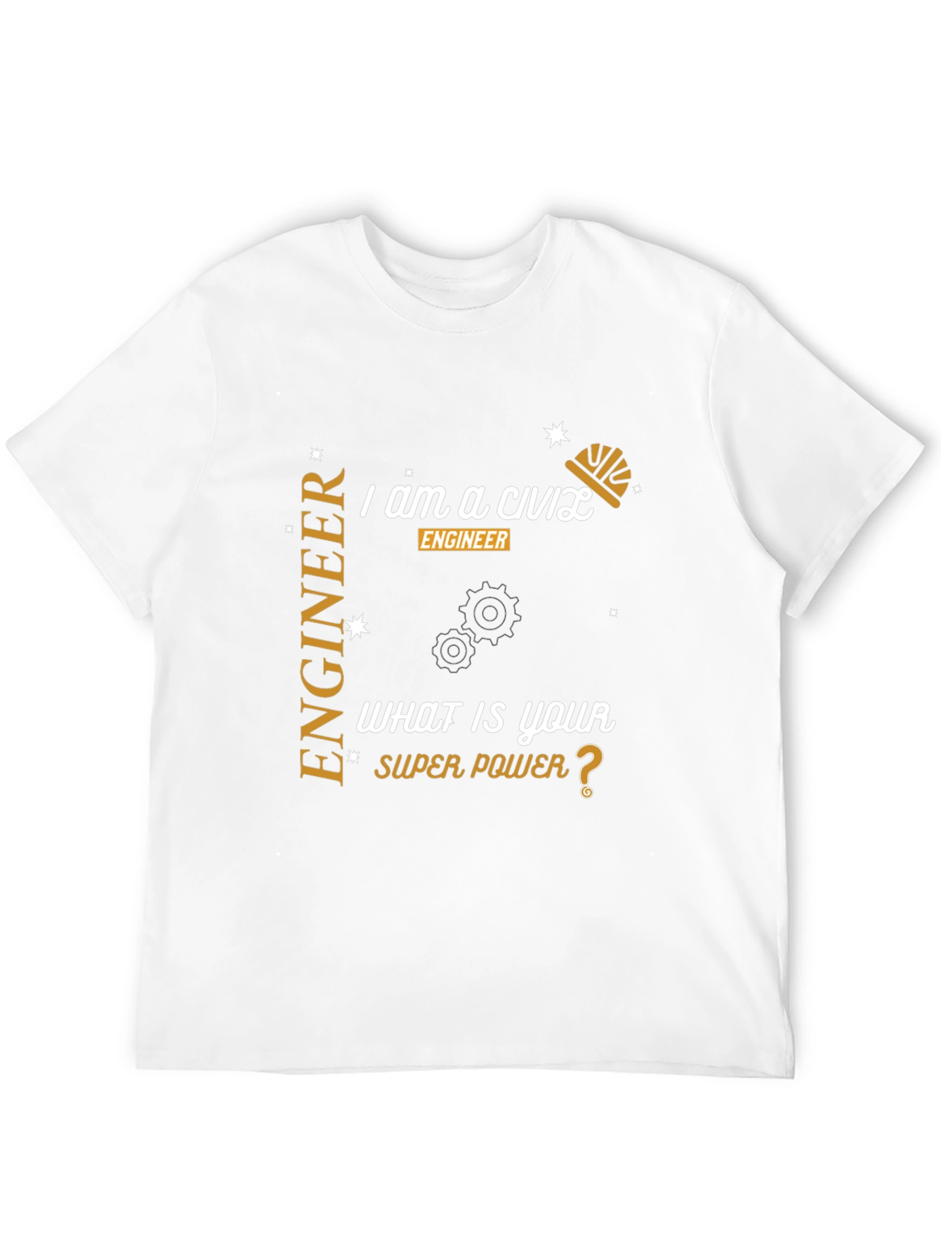 Civil Engineer Super Power T-Shirt