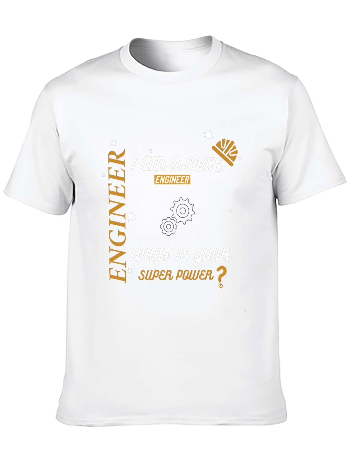 Civil Engineer Super Power T-Shirt