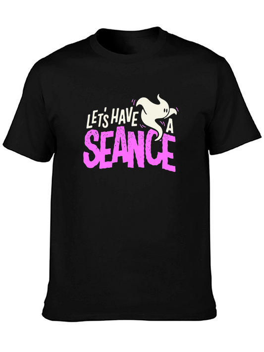 Lets Have a Seance Black Graphic Tee