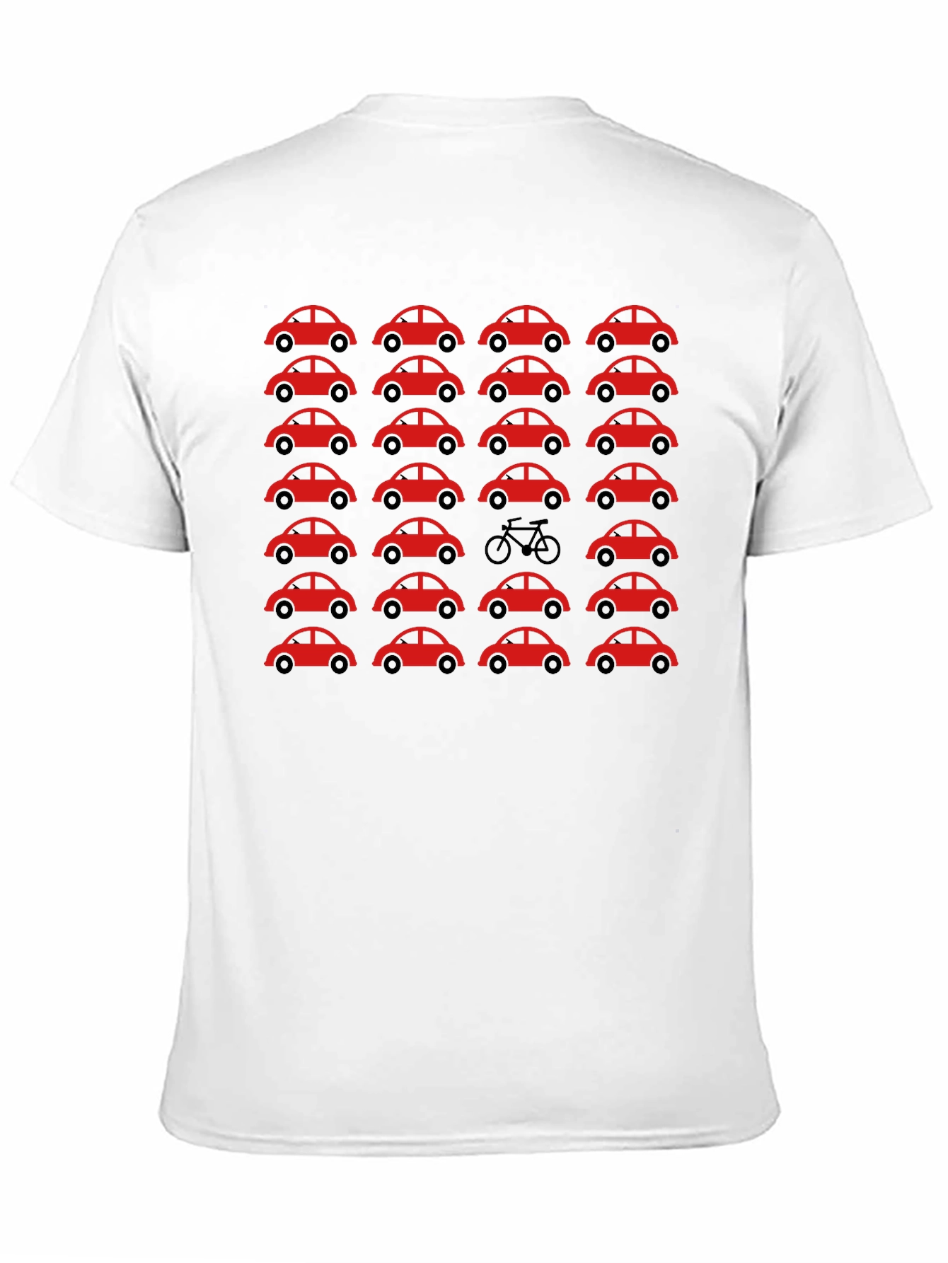 Car and Bike T-Shirt - Black