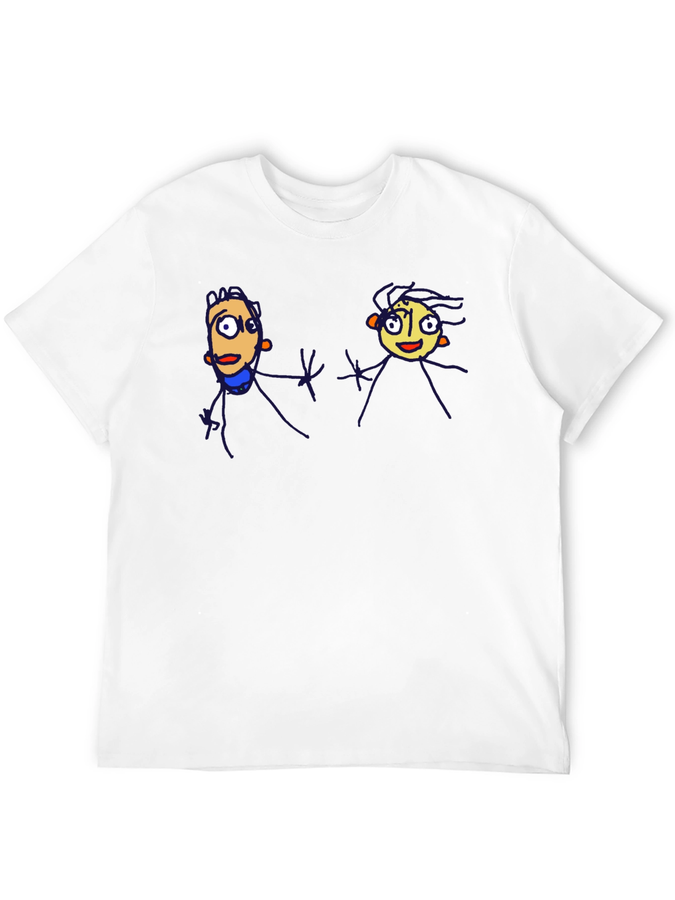Funky Cartoon Tee - Black