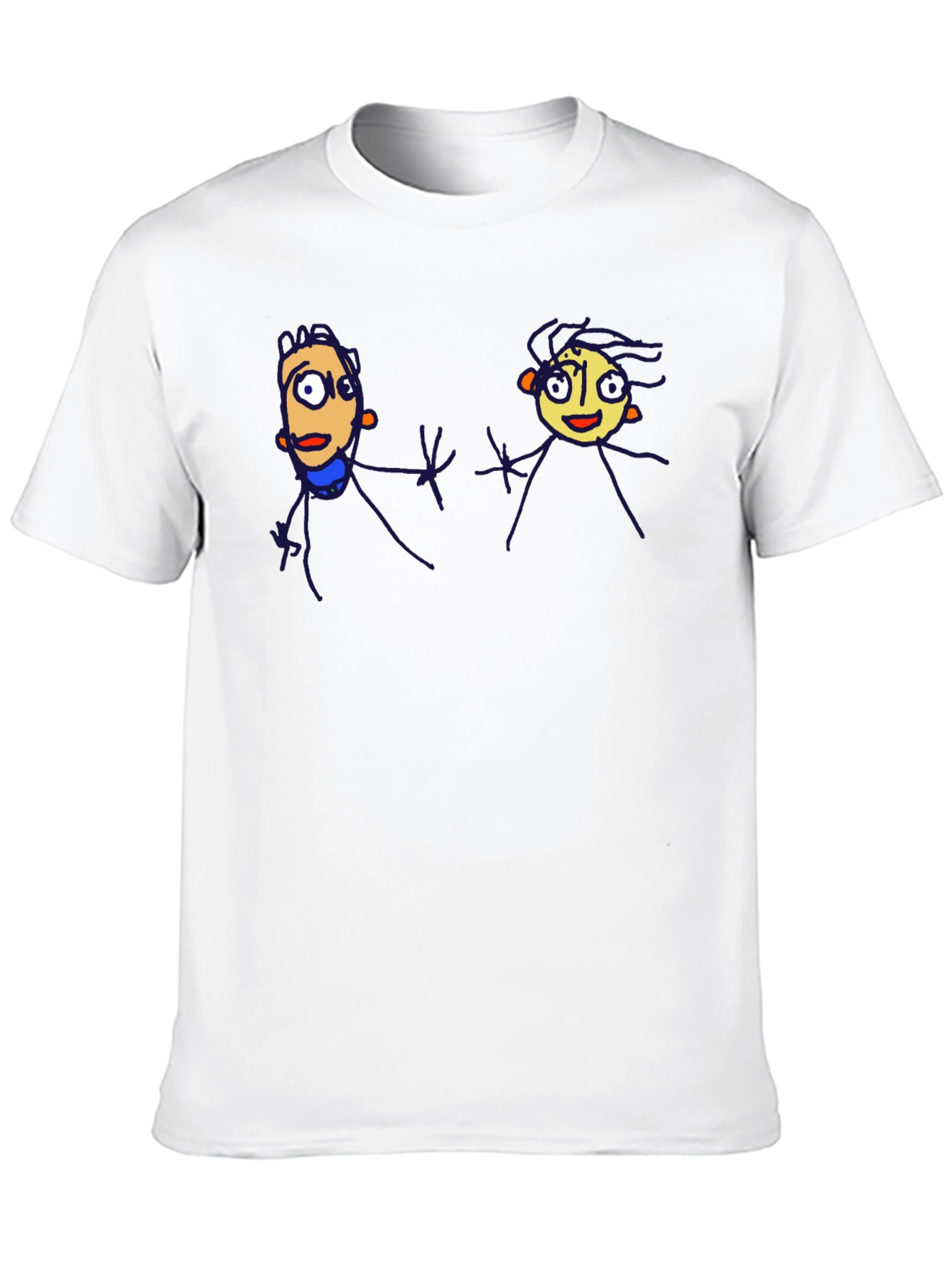 Funky Cartoon Tee - Black