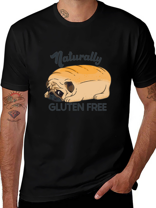 Gluten-Free Pug Loaf Tee - Funny Dog Lover Shirt