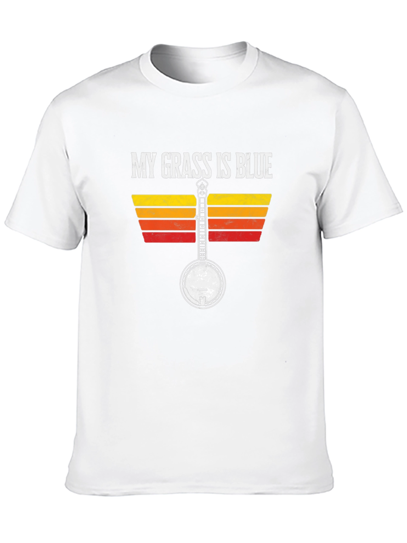 My Grass is Blue Banjo T-Shirt