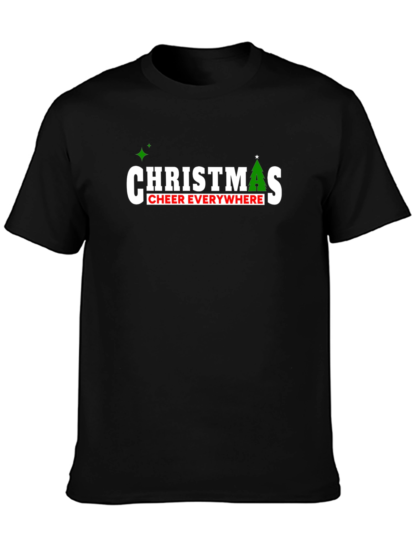 Christmas Cheer Everywhere Graphic T-Shirt