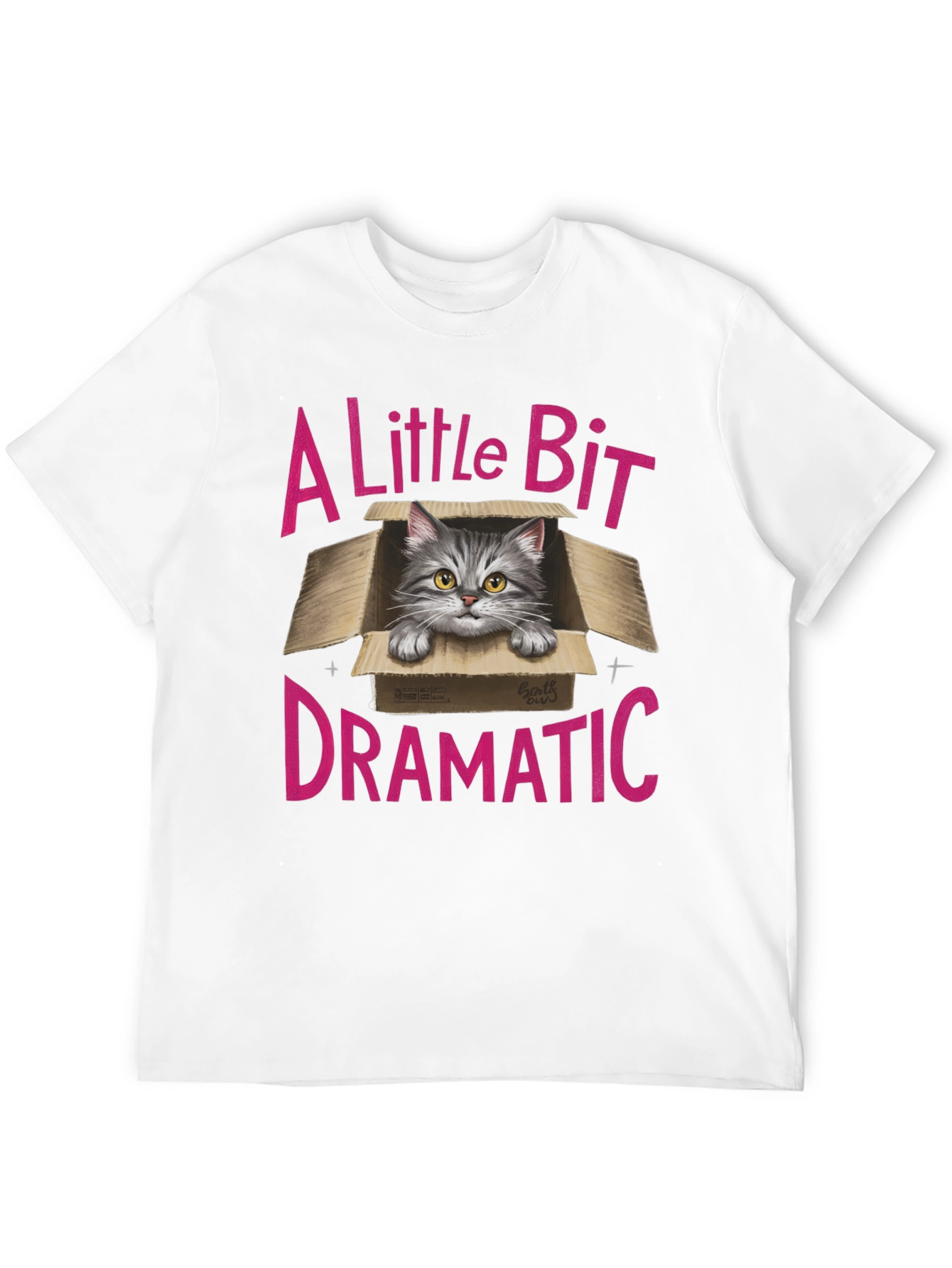 A Little Bit Dramatic Cat T-Shirt