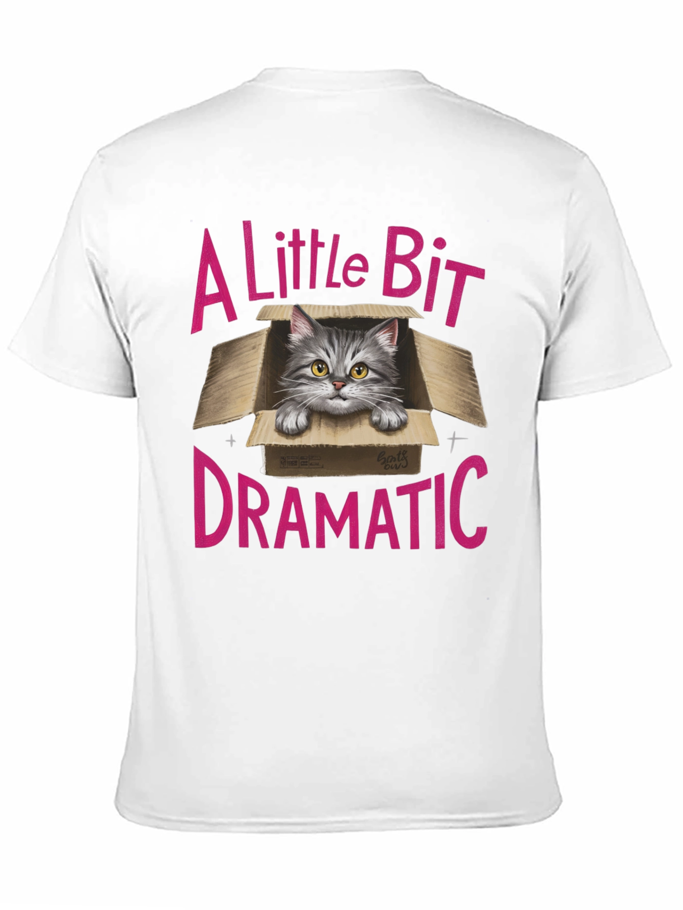 A Little Bit Dramatic Cat T-Shirt