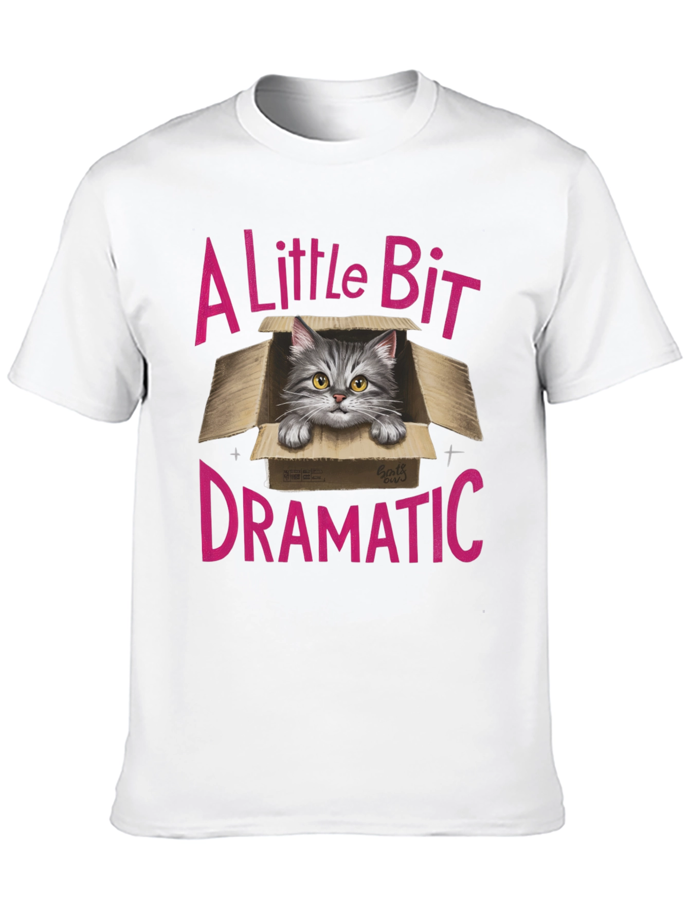 A Little Bit Dramatic Cat T-Shirt