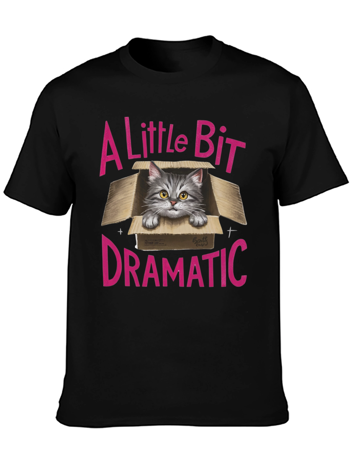 A Little Bit Dramatic Cat T-Shirt