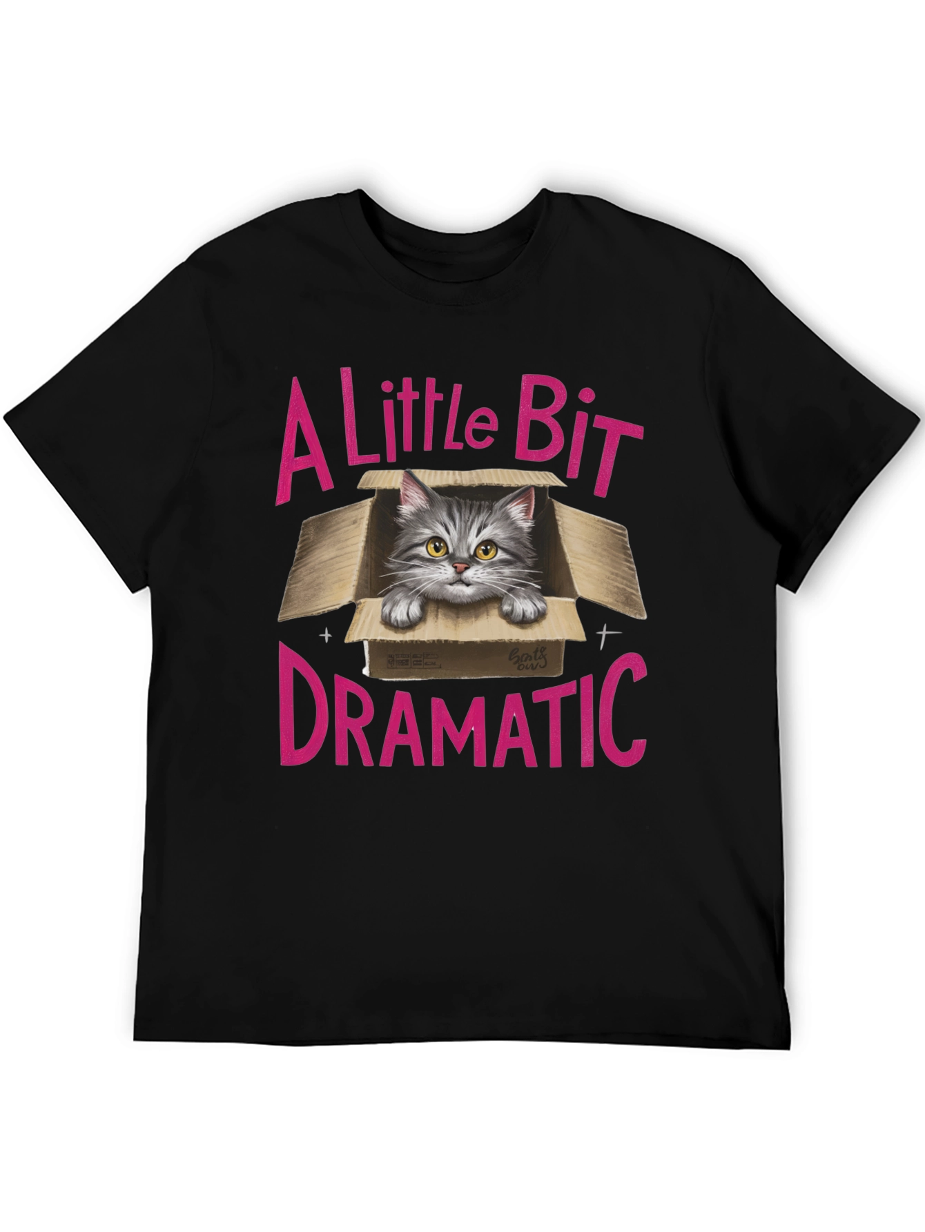 A Little Bit Dramatic Cat T-Shirt