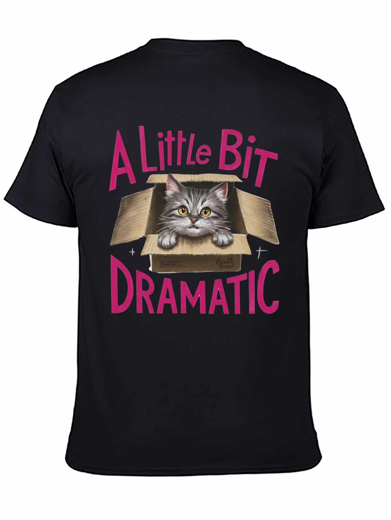 A Little Bit Dramatic Cat T-Shirt