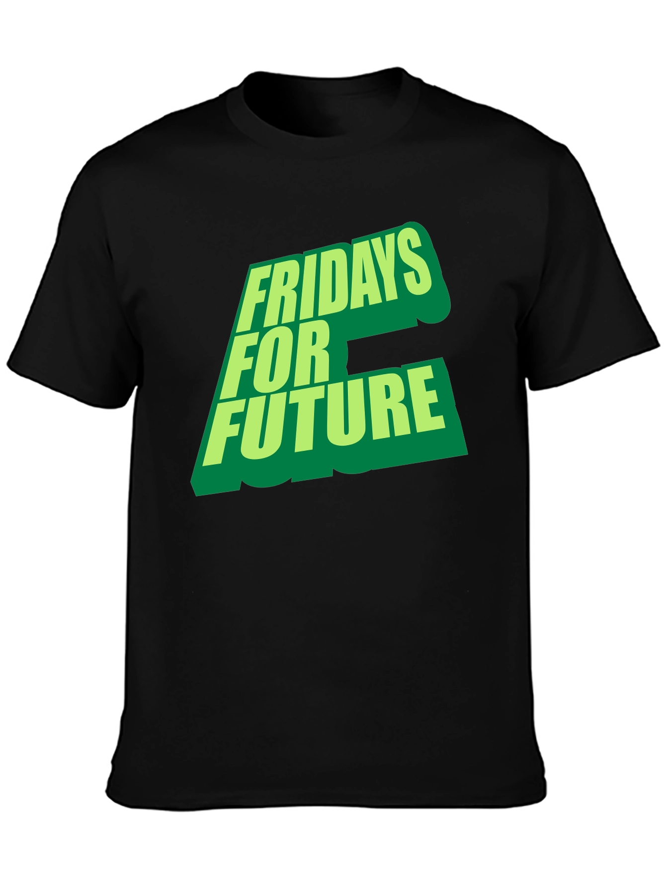 Fridays for Future Graphic T-Shirt - Black