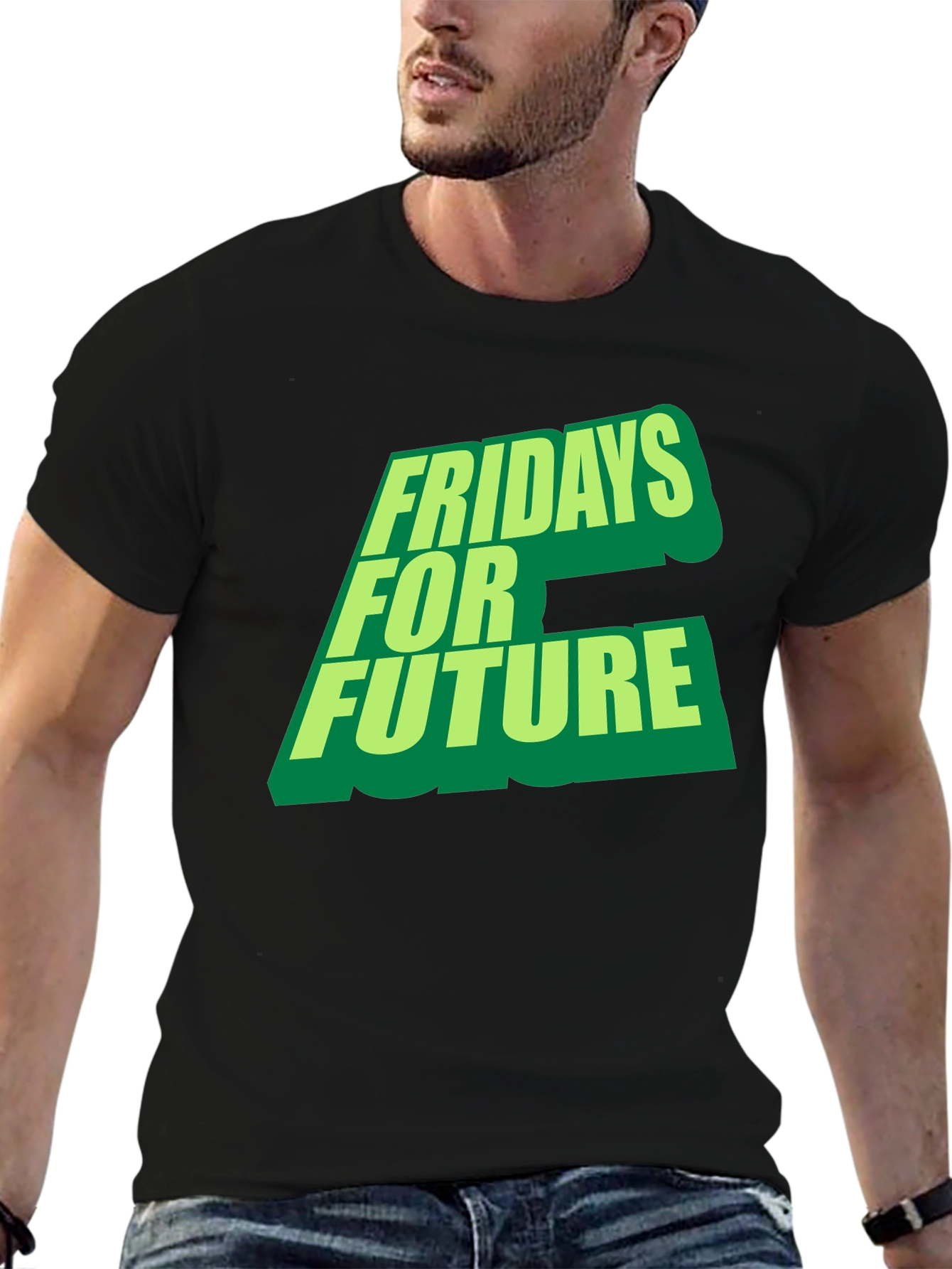 Fridays for Future Graphic T-Shirt - Black