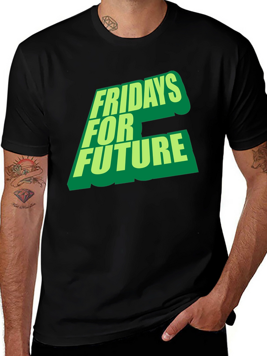 Fridays for Future Graphic T-Shirt - Black