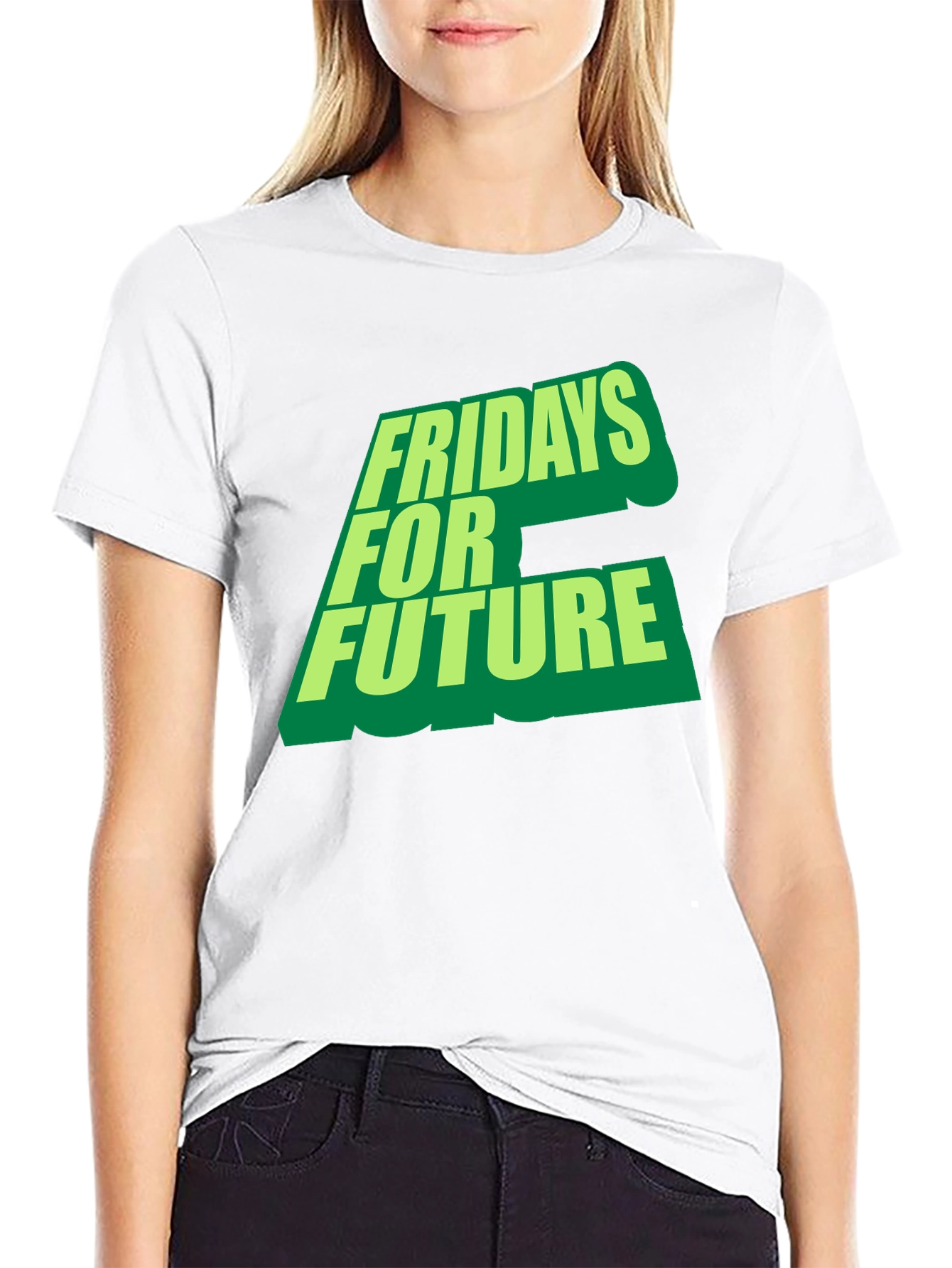 Fridays for Future Graphic T-Shirt - Black