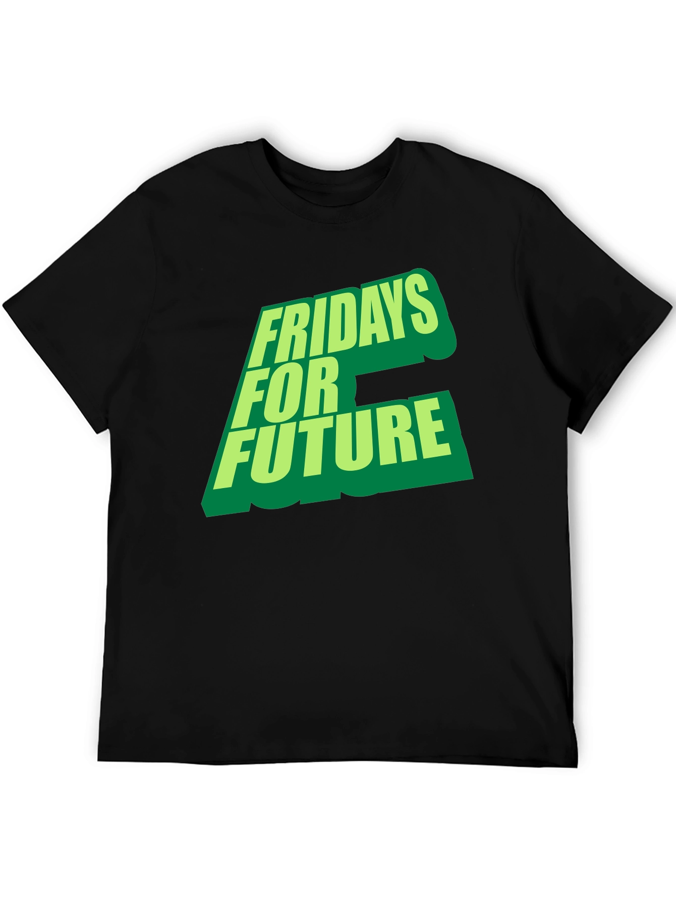 Fridays for Future Graphic T-Shirt - Black