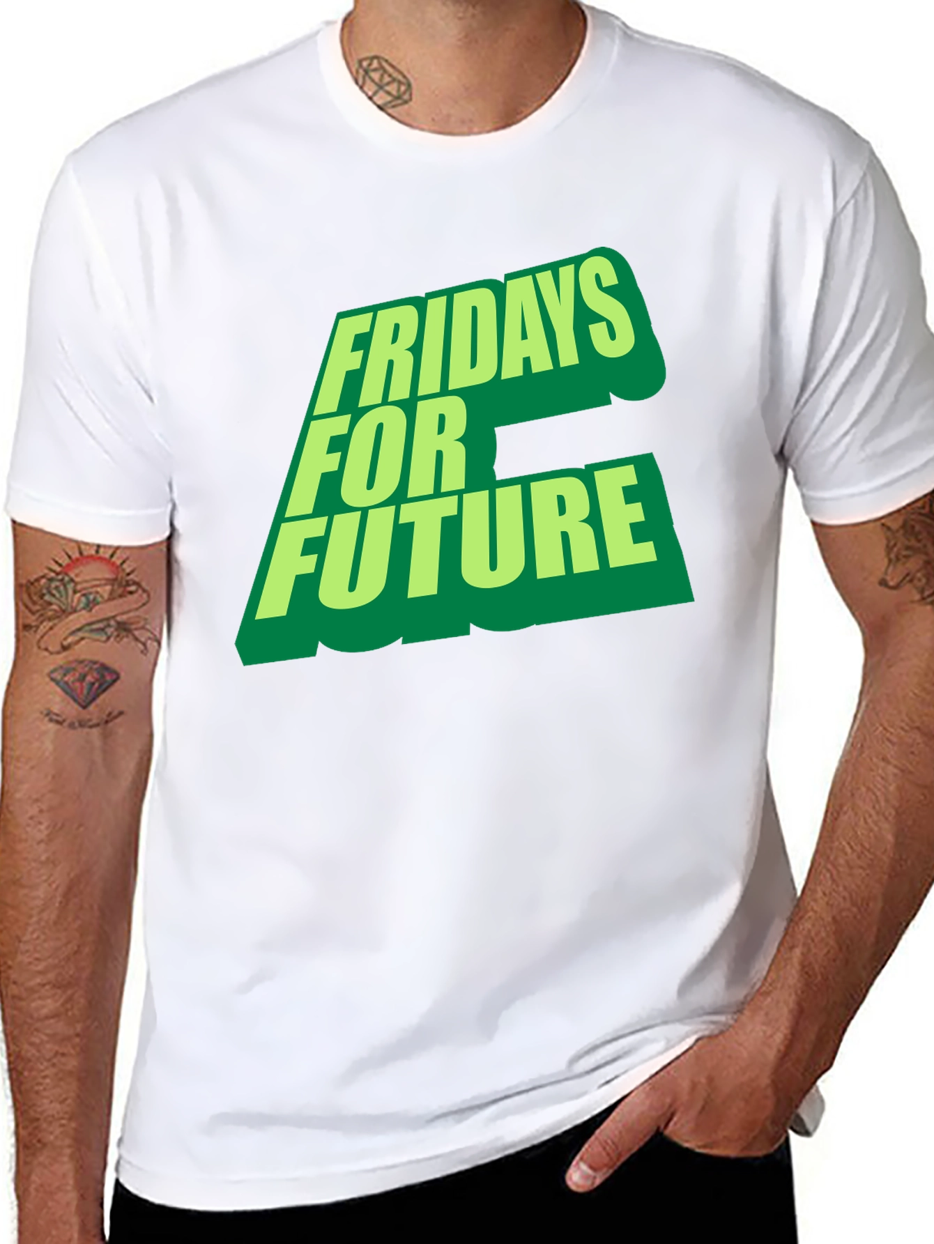 Fridays for Future Graphic T-Shirt - Black