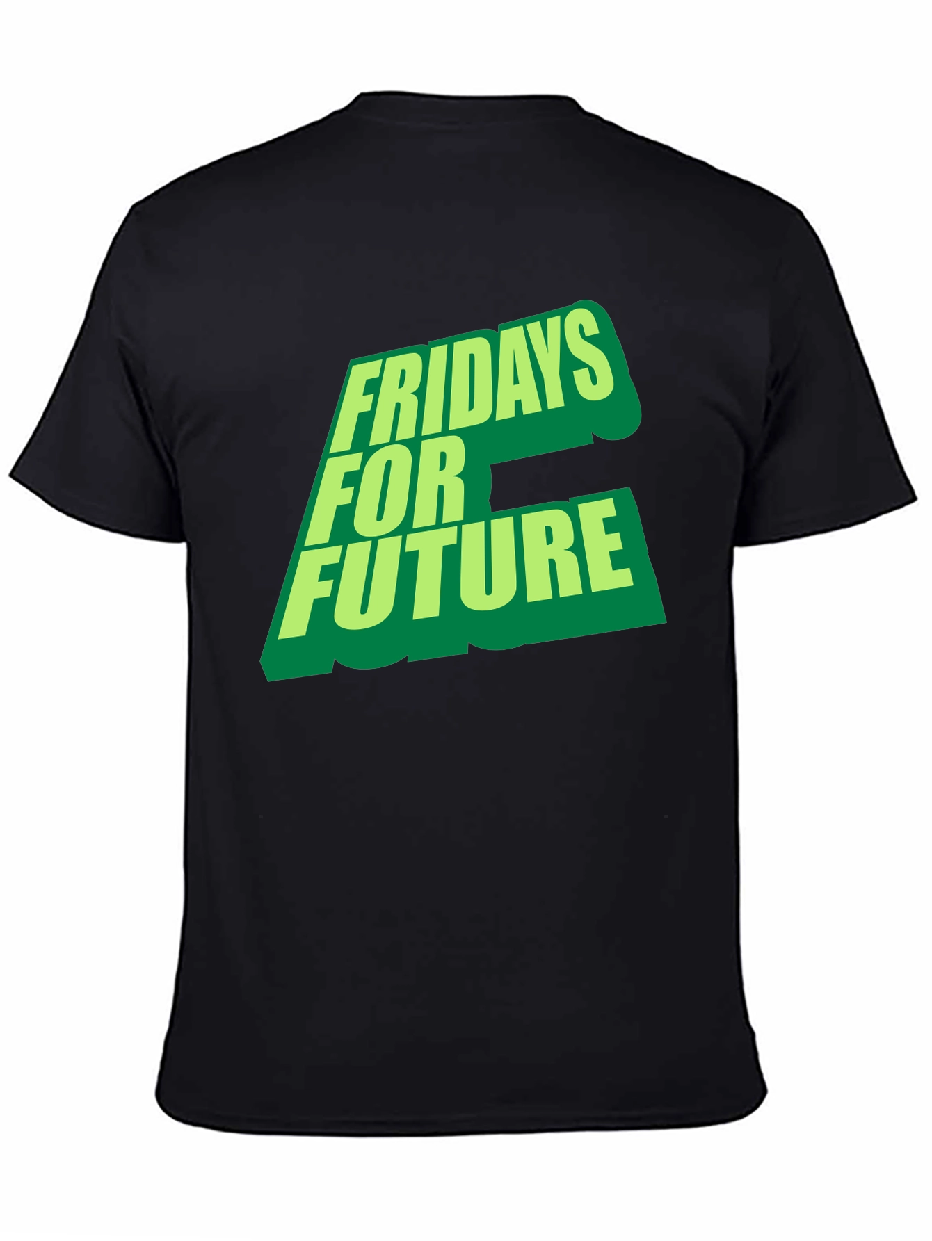 Fridays for Future Graphic T-Shirt - Black