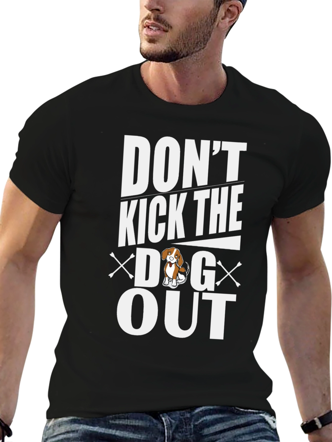 Dont Kick the Dog Out Graphic Tee