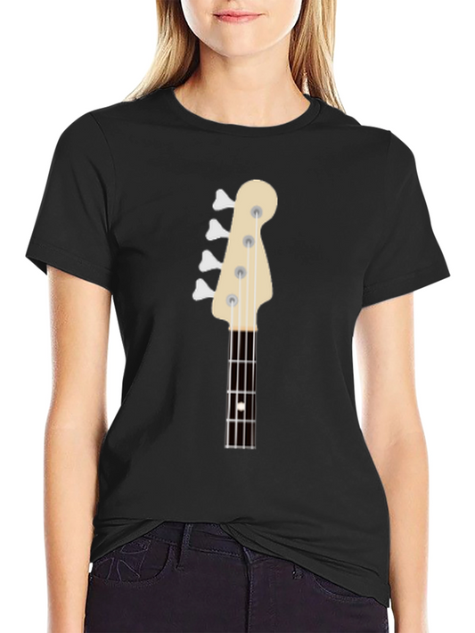 Bass Guitar Headstock Graphic T-Shirt