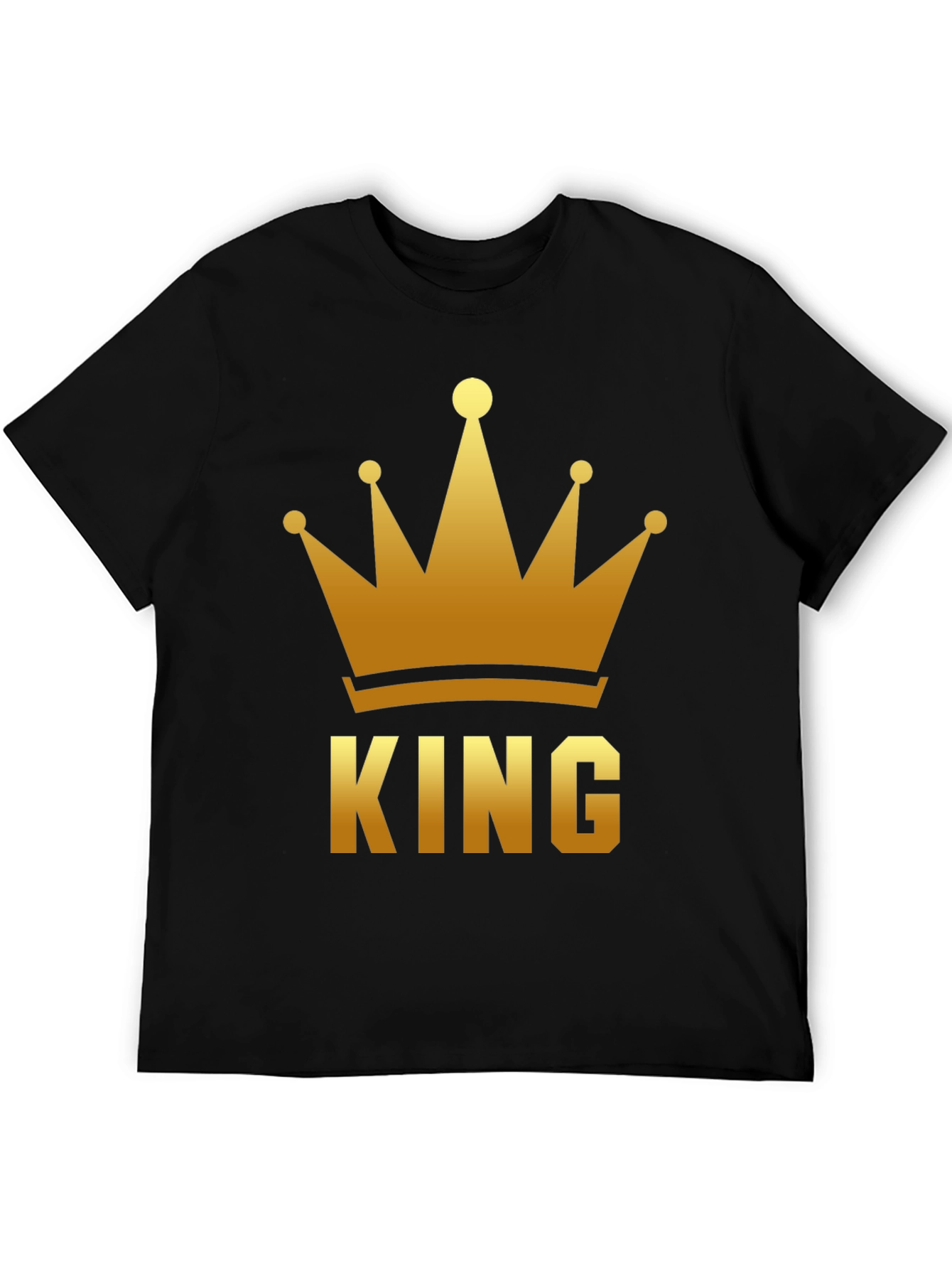 King Crown Graphic Tee - Black