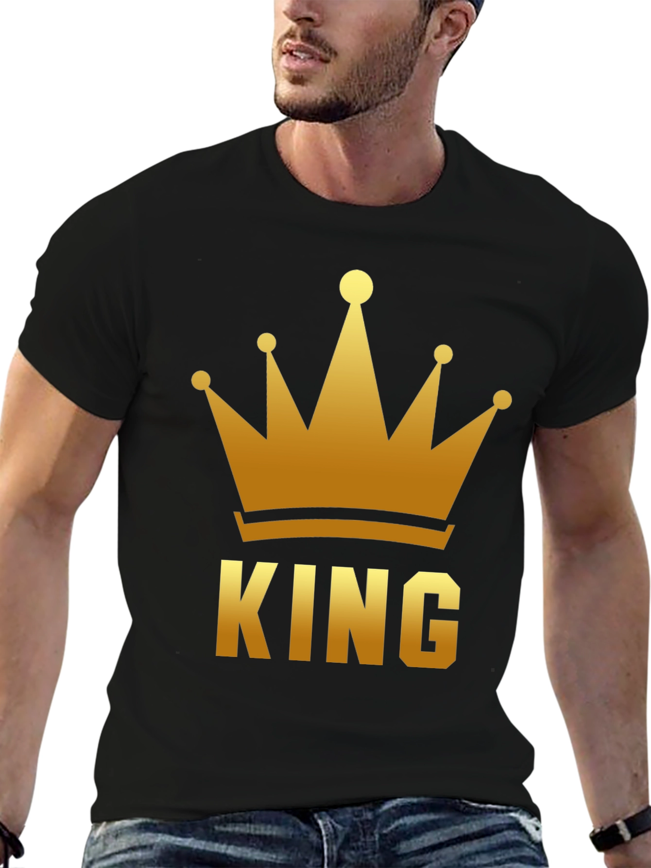 King Crown Graphic Tee - Black