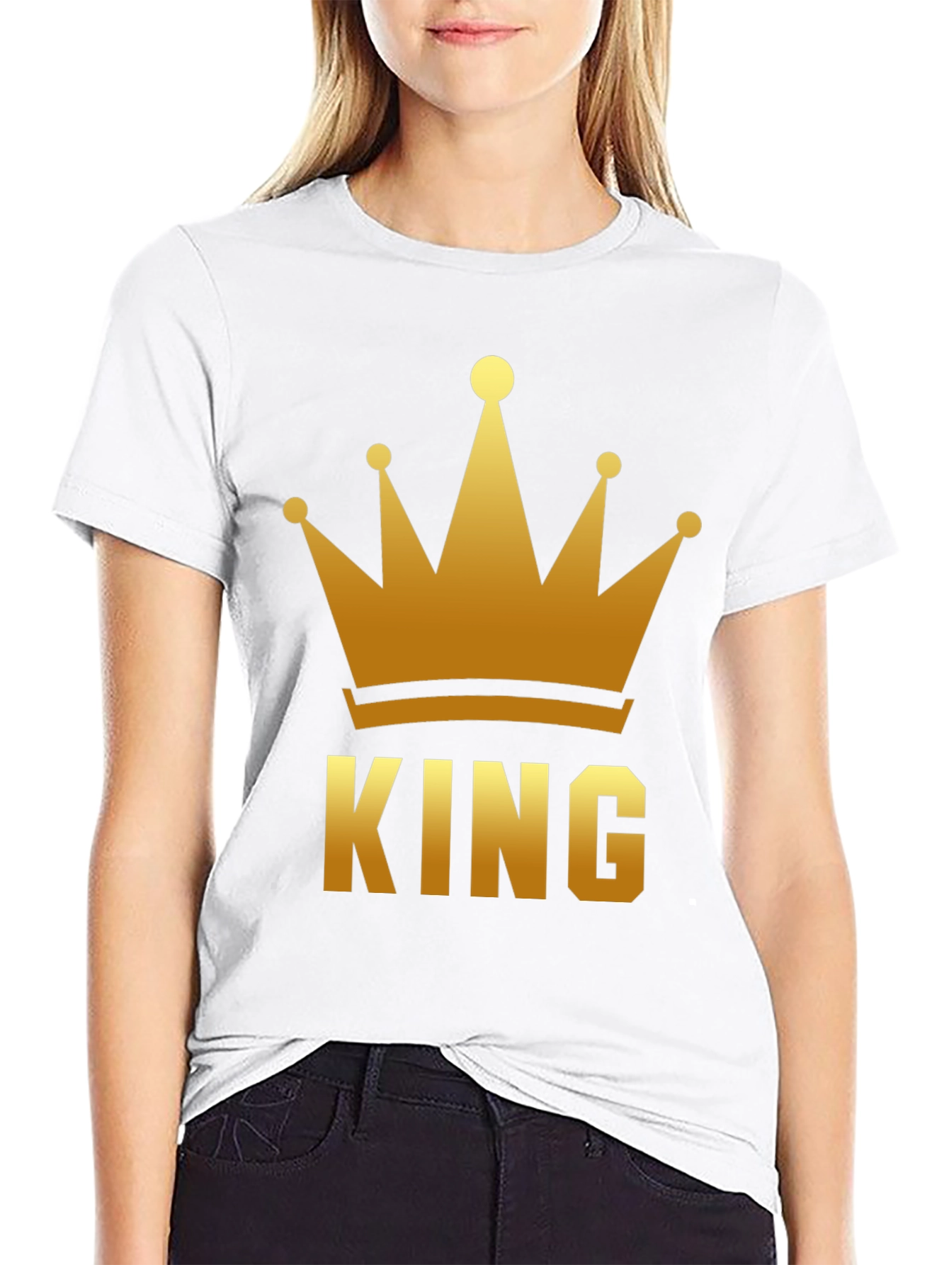 King Crown Graphic Tee - Black