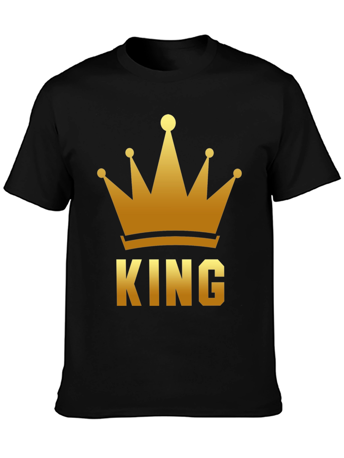 King Crown Graphic Tee - Black