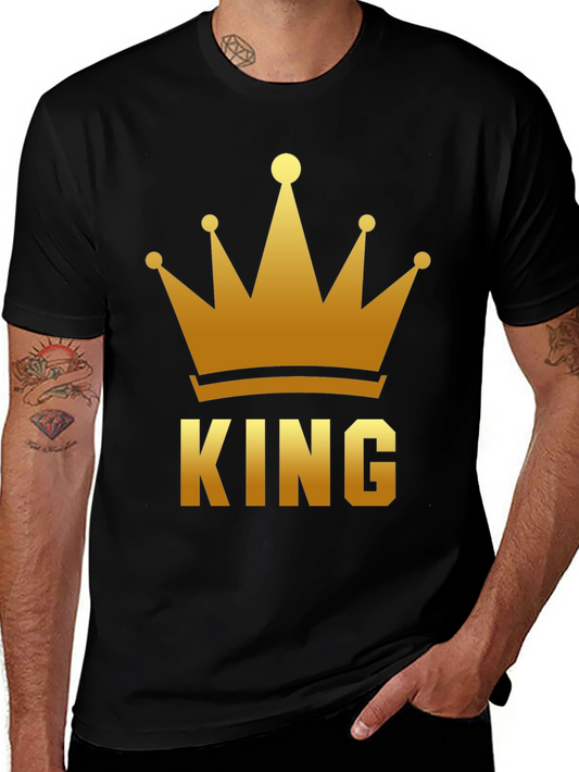 King Crown Graphic Tee - Black