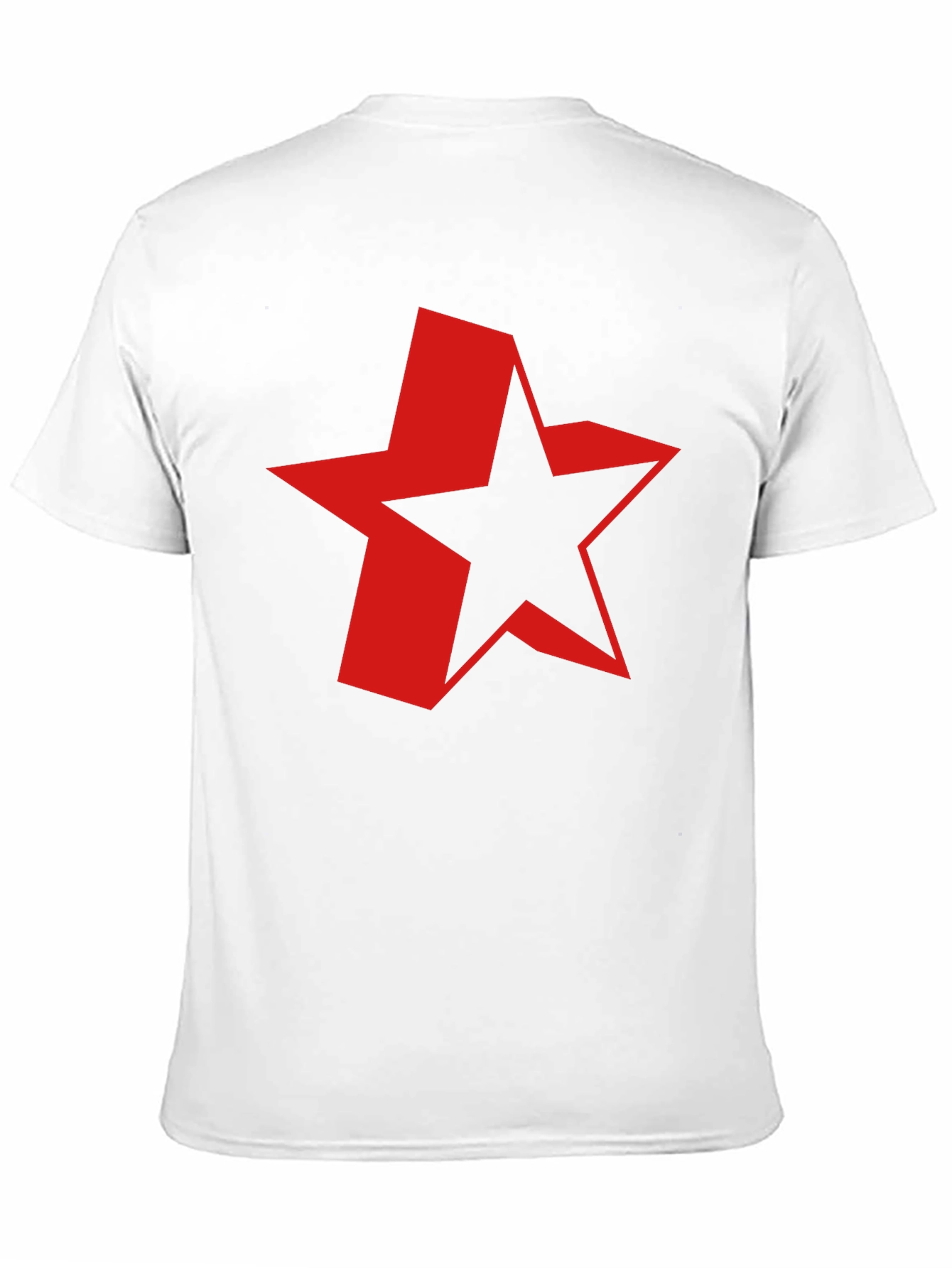 Red Star Graphic Black T-Shirt