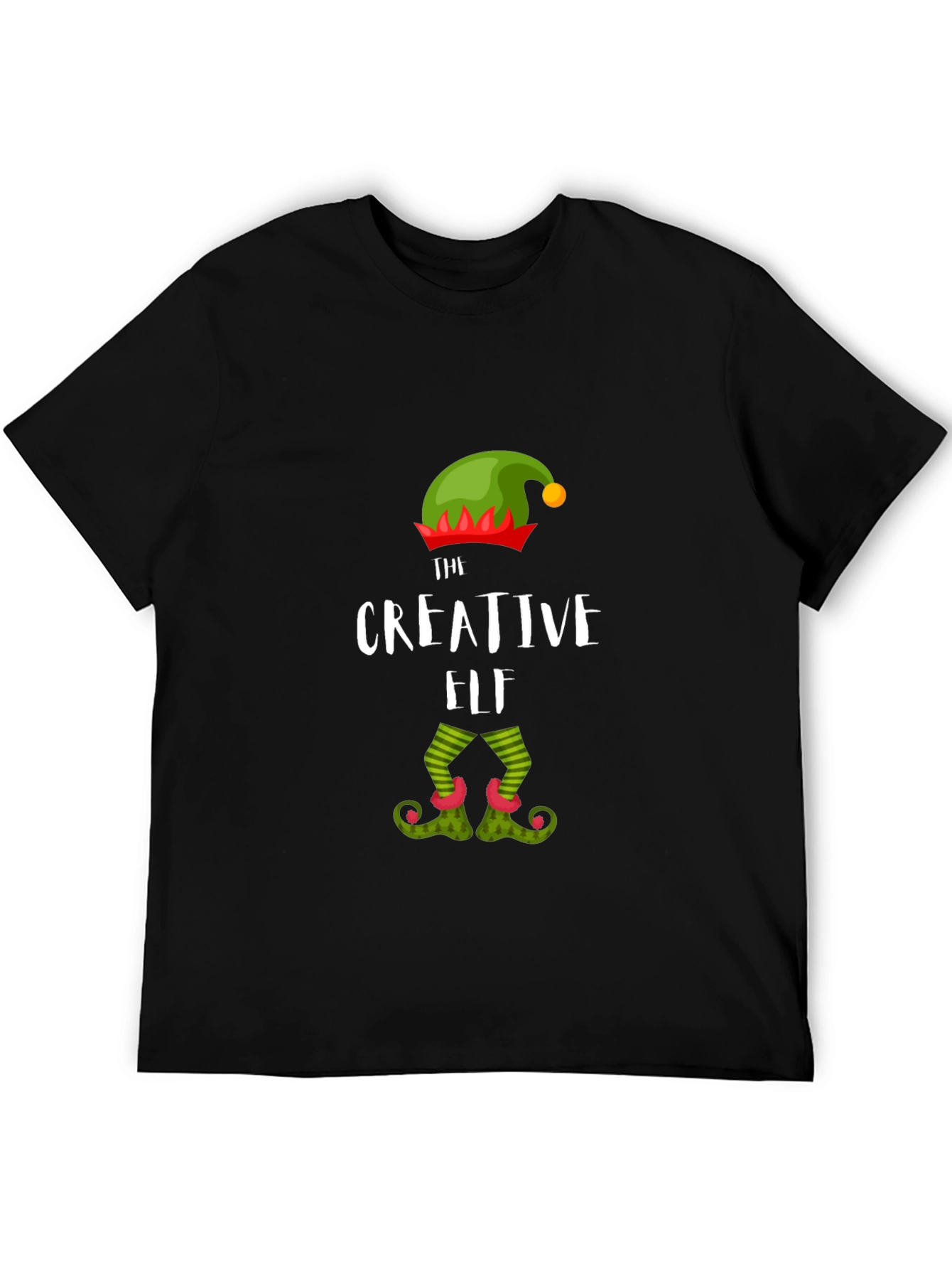 Creative Elf T-Shirt Festive Holiday Apparel
