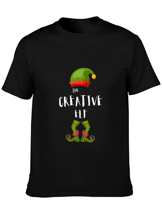Creative Elf T-Shirt Festive Holiday Apparel