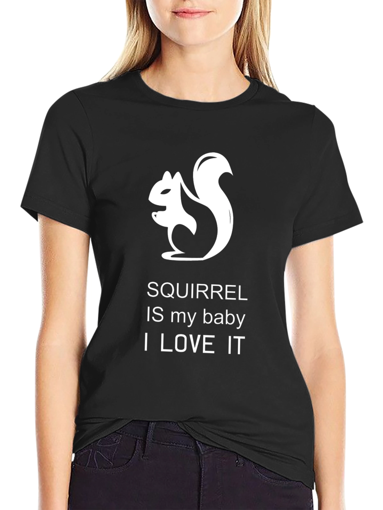 Squirrel Lover T-Shirt - Squirrel is My Baby Design