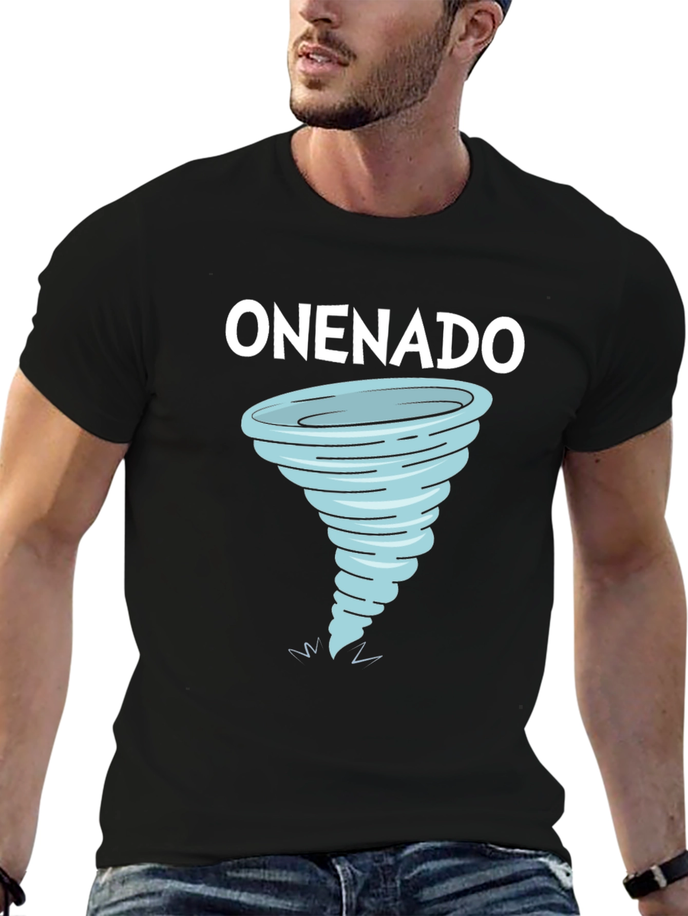 Onenado Graphic T-Shirt - Novelty Tornado Design