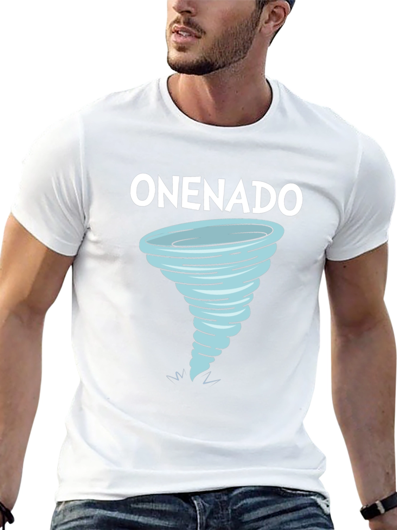 Onenado Graphic T-Shirt - Novelty Tornado Design