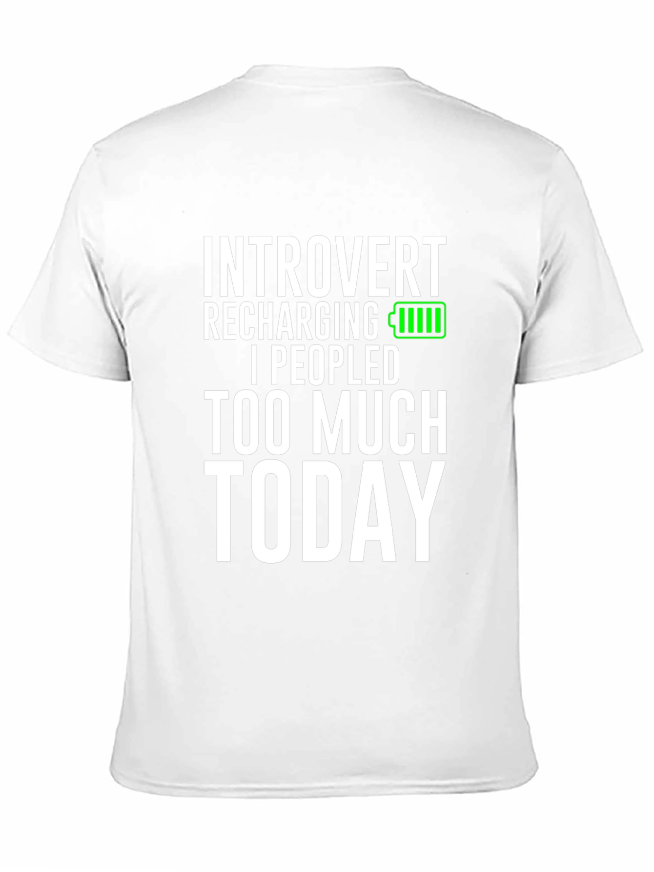 Introvert Recharging T-Shirt Funny Introvert Tee