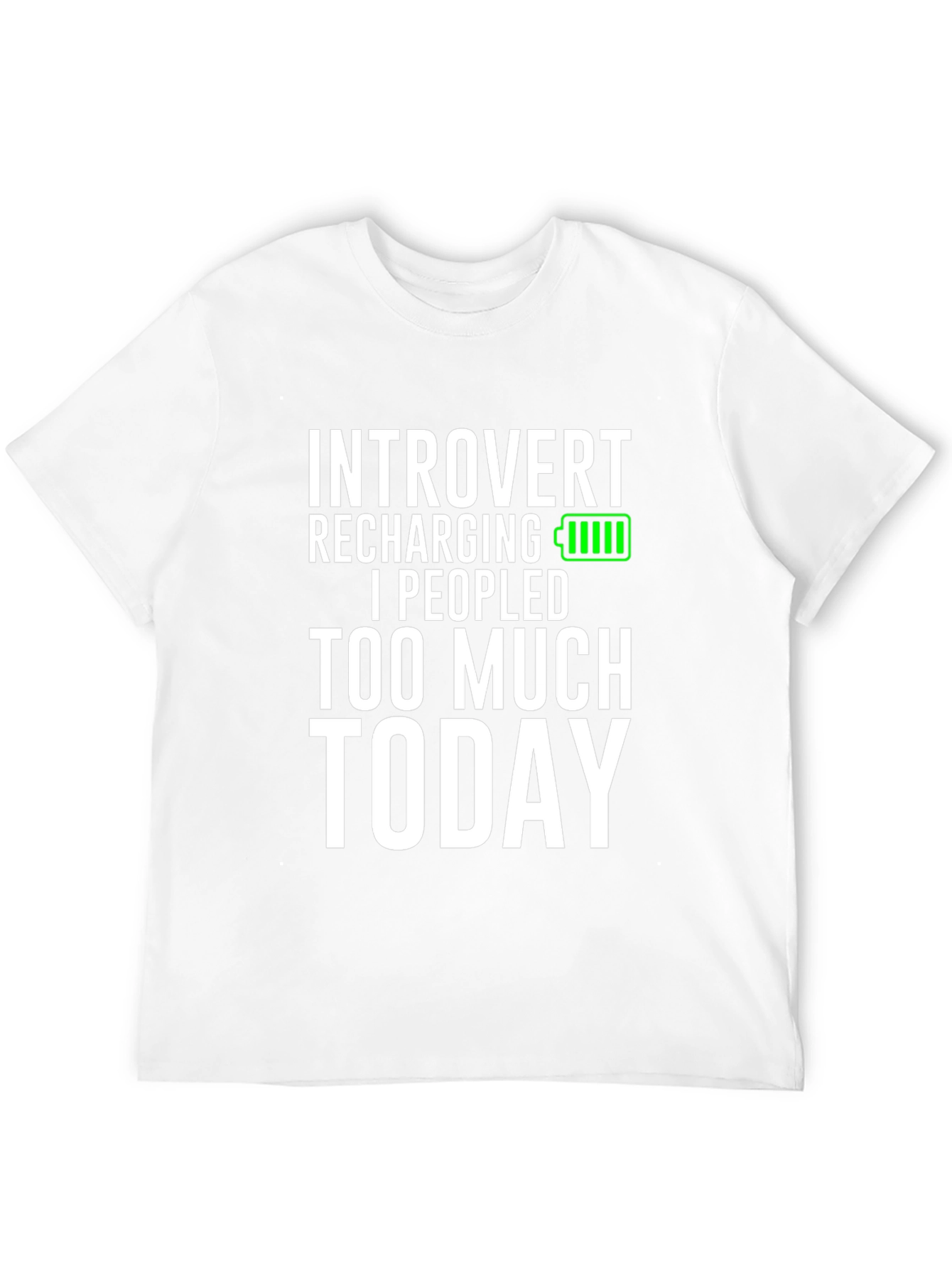 Introvert Recharging T-Shirt Funny Introvert Tee
