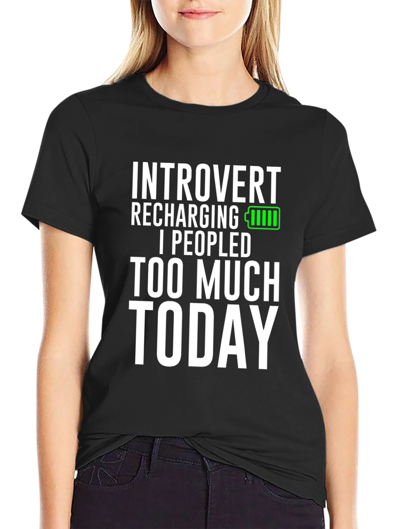 Introvert Recharging T-Shirt Funny Introvert Tee