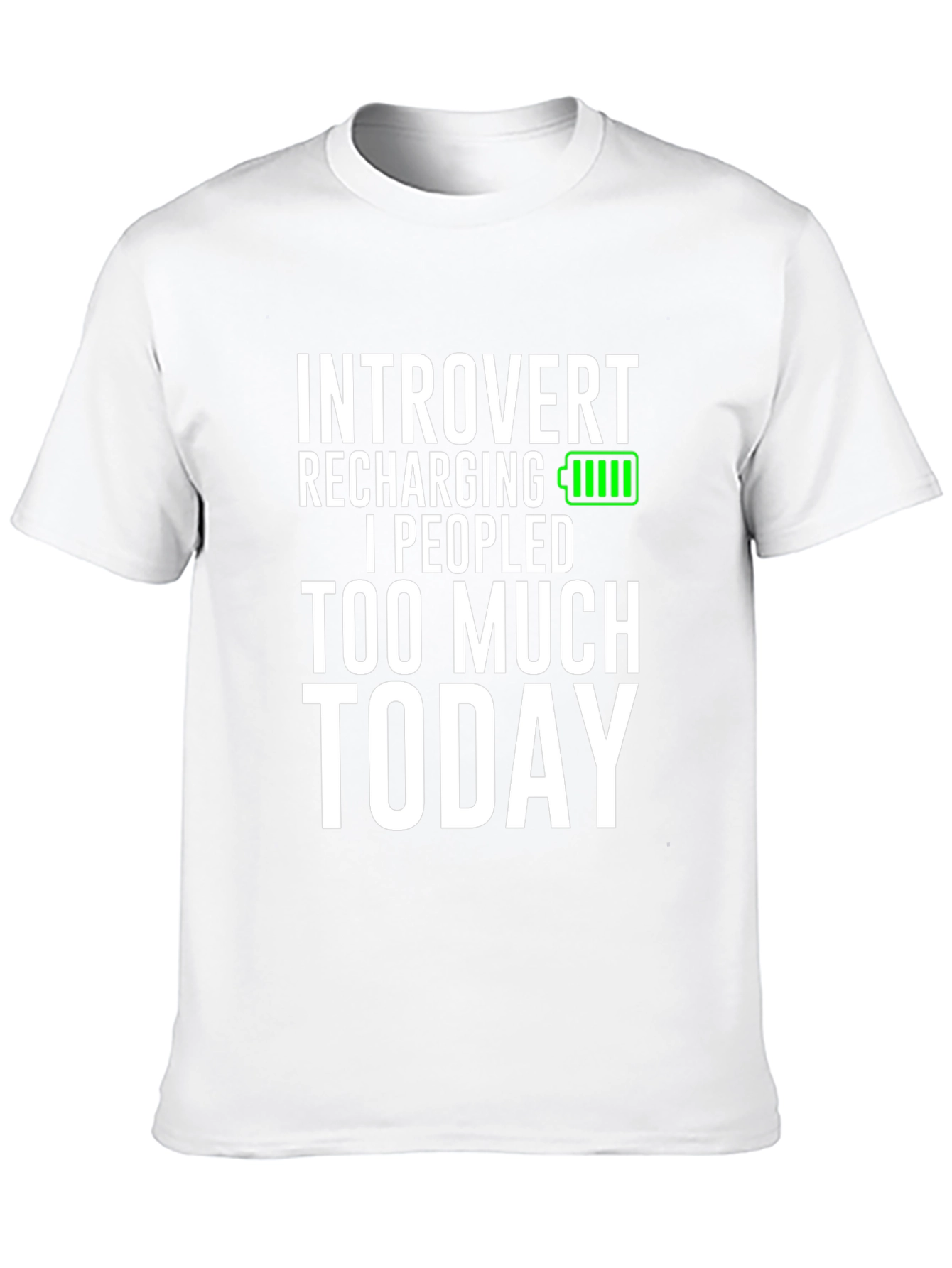 Introvert Recharging T-Shirt Funny Introvert Tee