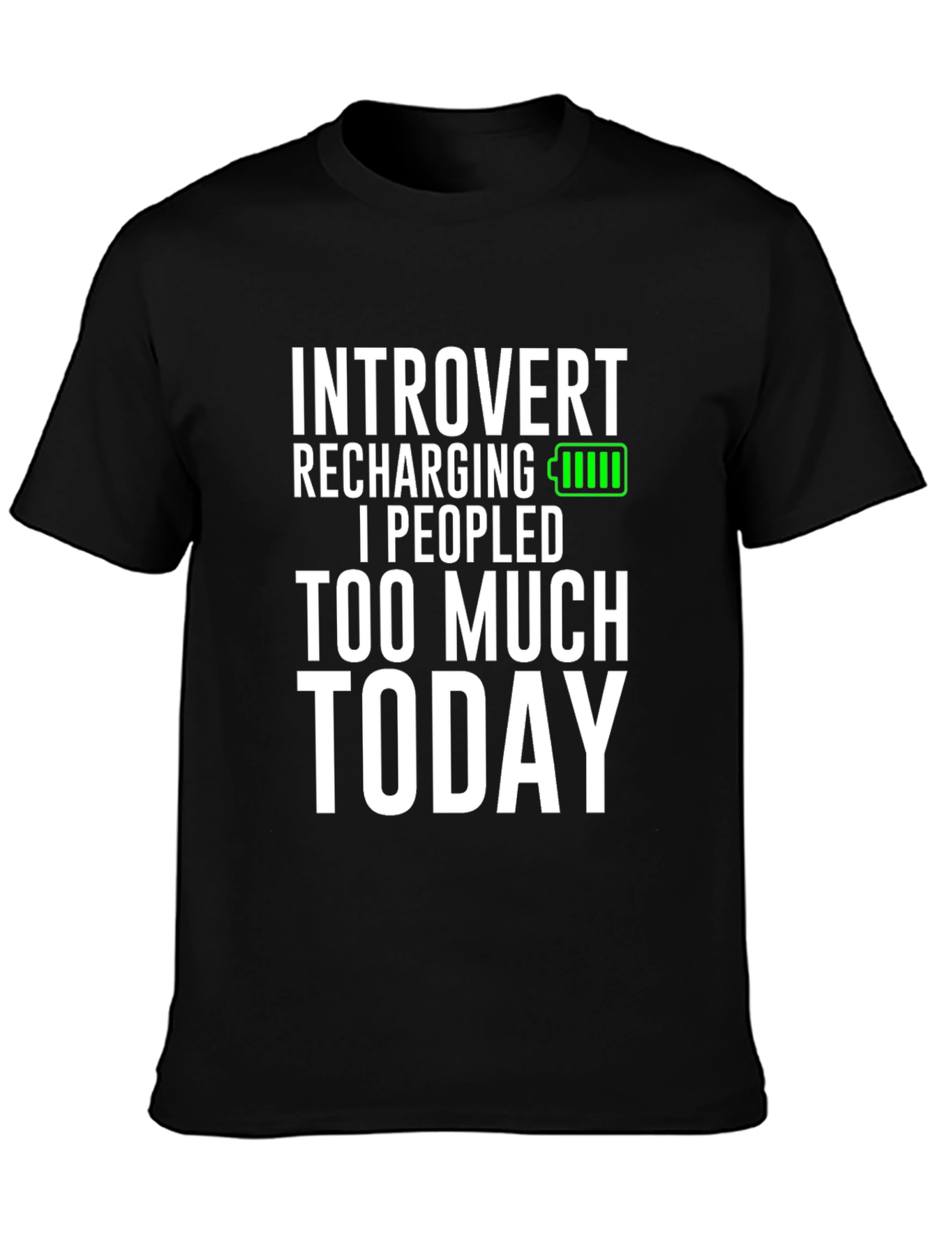 Introvert Recharging T-Shirt Funny Introvert Tee