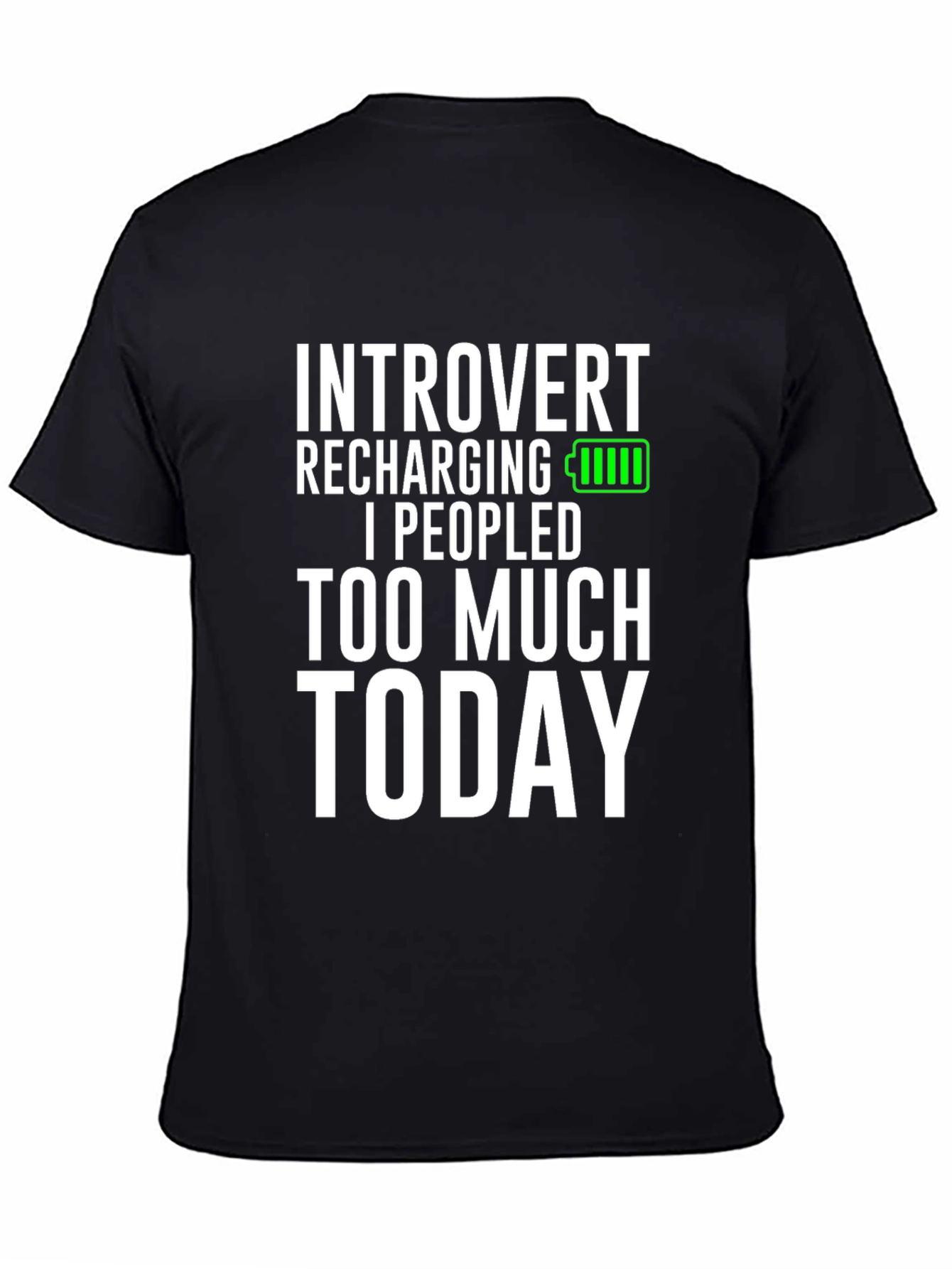 Introvert Recharging T-Shirt Funny Introvert Tee