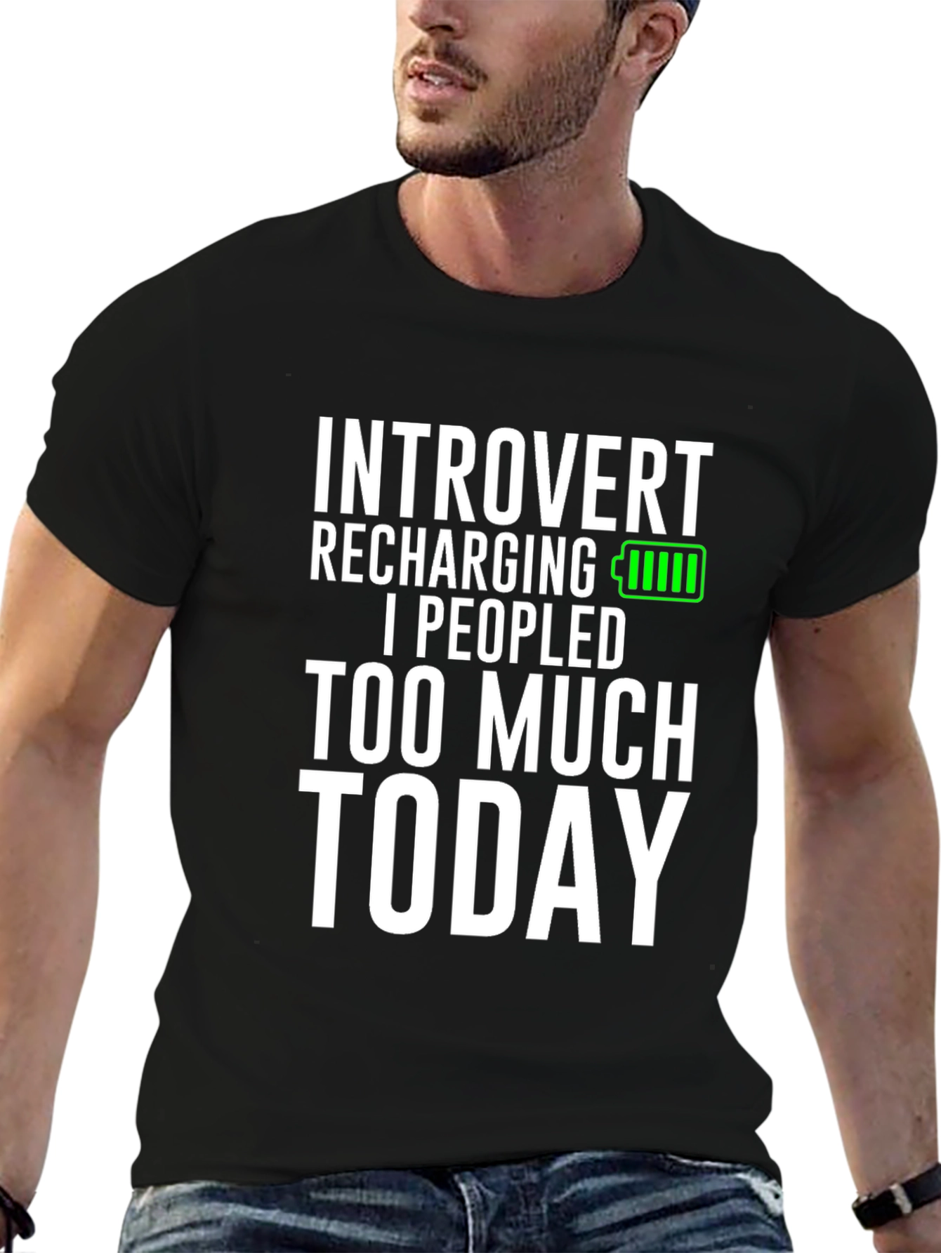 Introvert Recharging T-Shirt Funny Introvert Tee