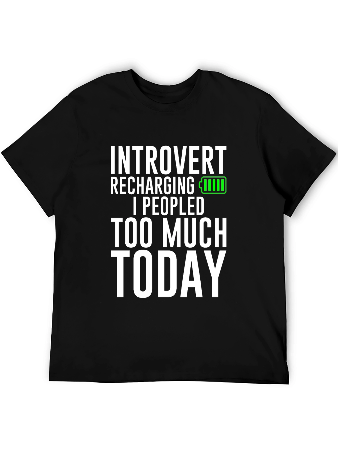 Introvert Recharging T-Shirt Funny Introvert Tee
